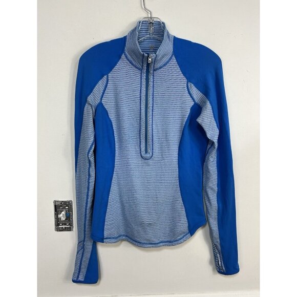 Lululemon U Turn Pullover Blue Lightweight Top Workout Athleisure Reversible S - Picture 1 of 8
